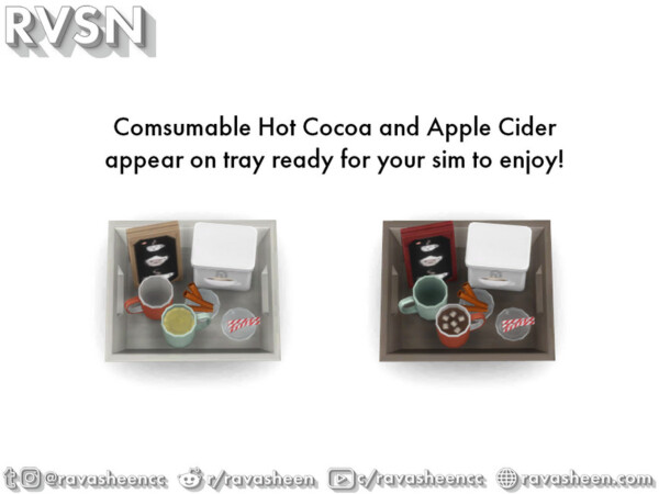 Cup of Cozy Drink Kit by RAVASHEEN from TSR