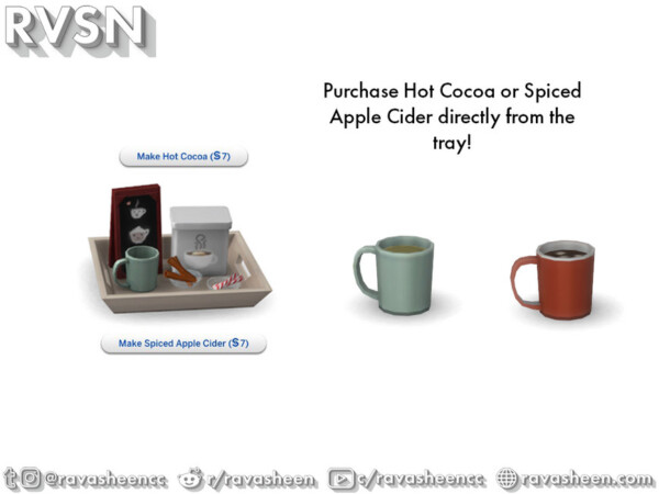 Cup of Cozy Drink Kit by RAVASHEEN from TSR
