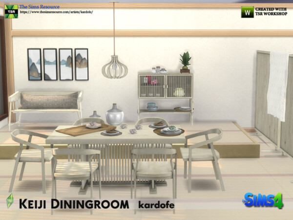 Keiji Diningroom by kardofe from TSR