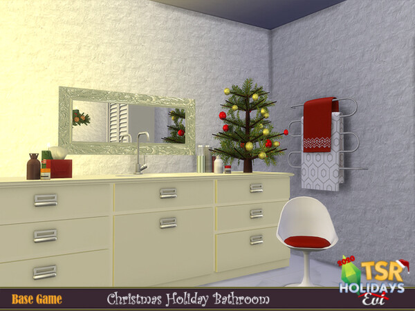 Christmas bathroom by evi from TSR