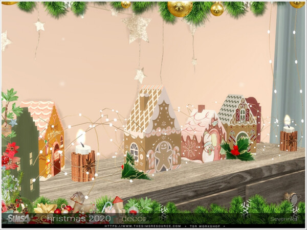 Christmas 2020 decorative set by Severinka from TSR