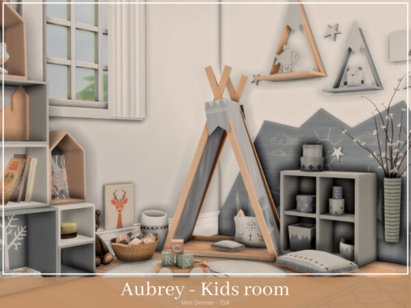 Aubrey Kids room by Mini Simmer from TSR