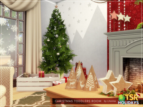 Christmas Toddlers Room by Lhonna from TSR