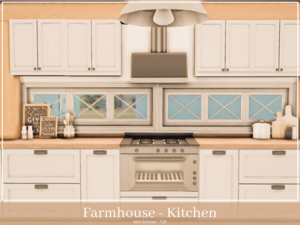 Farmhouse Kitchen by Mini Simmer from TSR