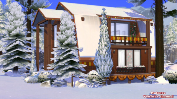 Mountain house from Sims 3 by Mulena