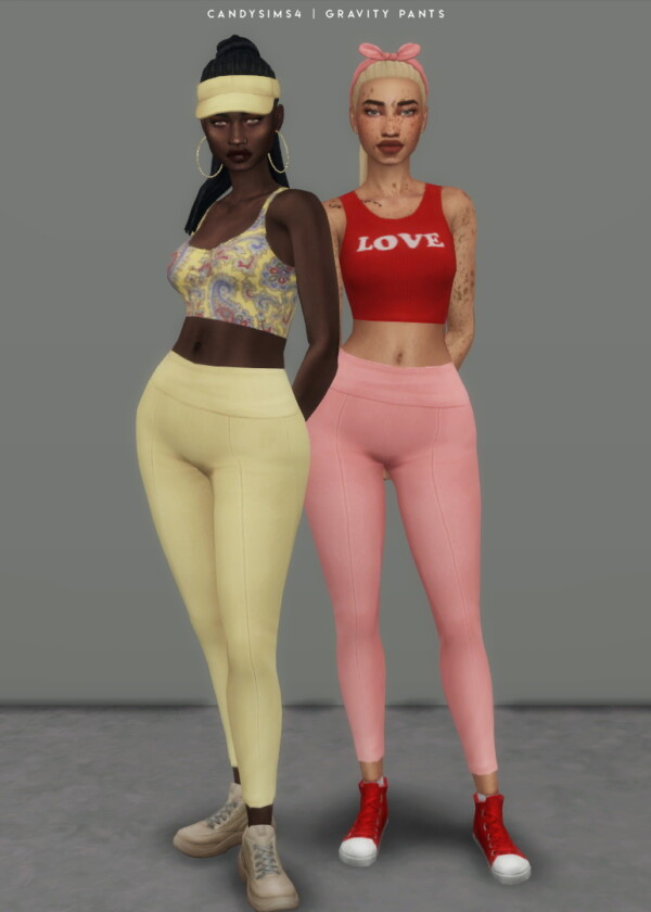 Gravity Pants from Candy Sims 4