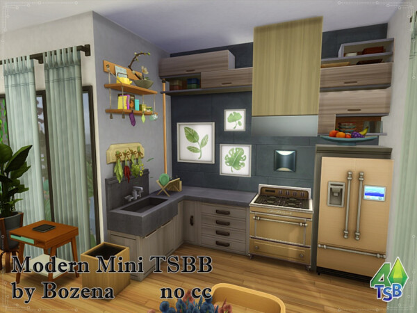 Modern Mini Tsbb By Bozena From Tsr • Sims 4 Downloads