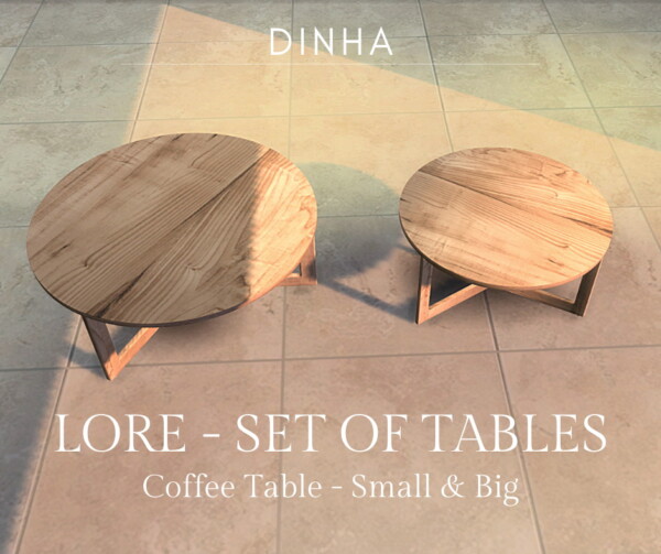 Lore Set of tables from Dinha Gamer