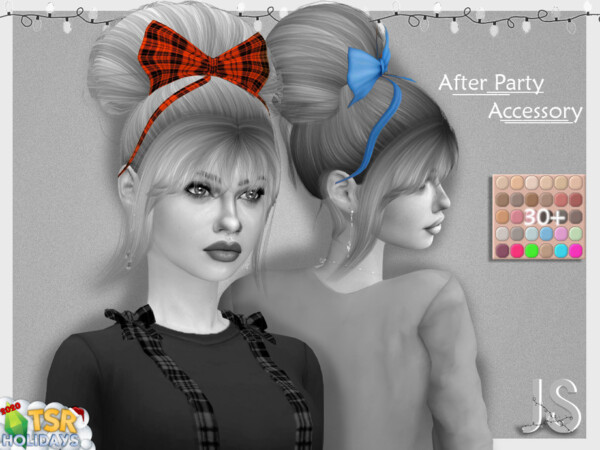 After Party Hair Accessory by JavaSims from TSR