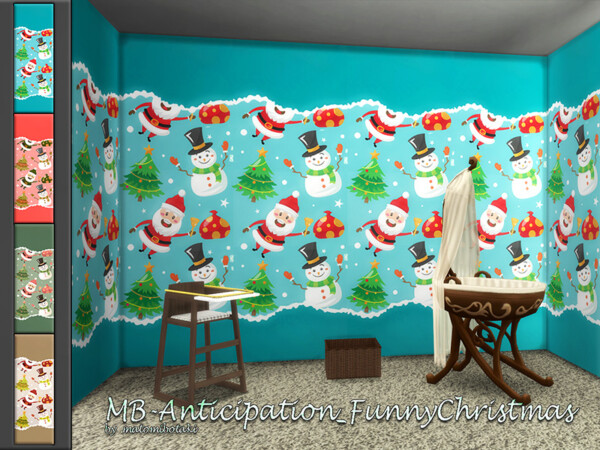 Anticipation Funny Christmas Walls by matomibotaki from TSR