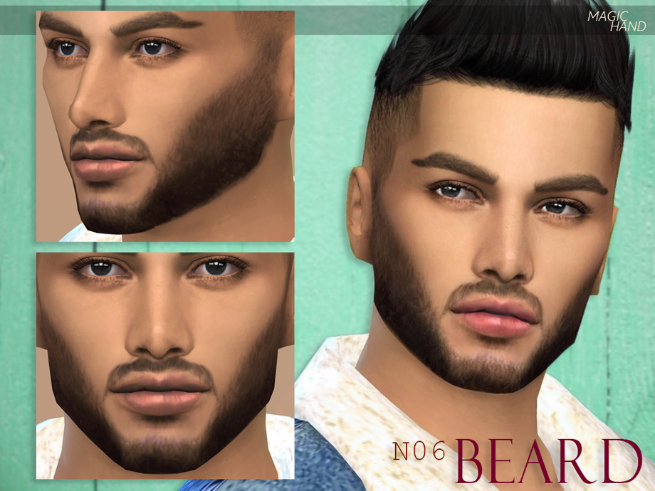 Beard N06 By Magichand From Tsr • Sims 4 Downloads