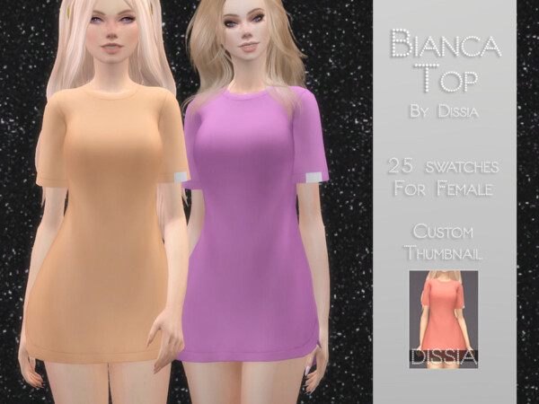 Bianca Top by Dissia from TSR
