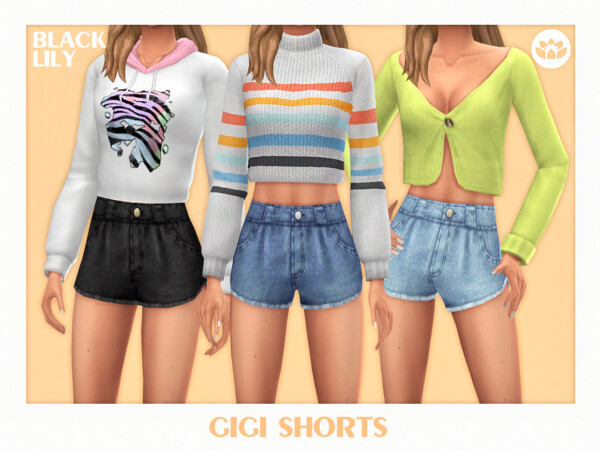 Gigi Shorts by Black Lily from TSR