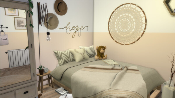Bohemian Room from Models Sims 4