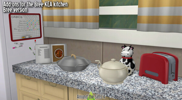 Bree KEA Kitchen Add ons Bree from Around The Sims 4
