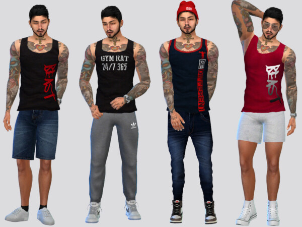 Builder Tank Top by McLayneSims from TSR