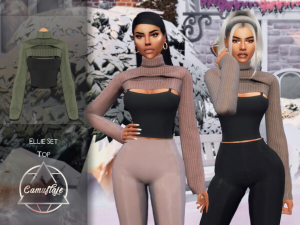 Ellie Set Top by Camuflaje from TSR