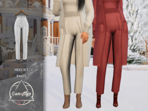 Heidi Set Pants by Camuflaje from TSR