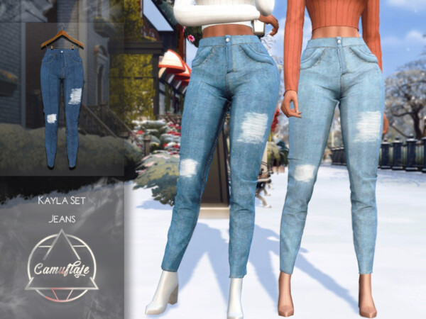 Kayla Set Jeans by Camuflaje from TSR