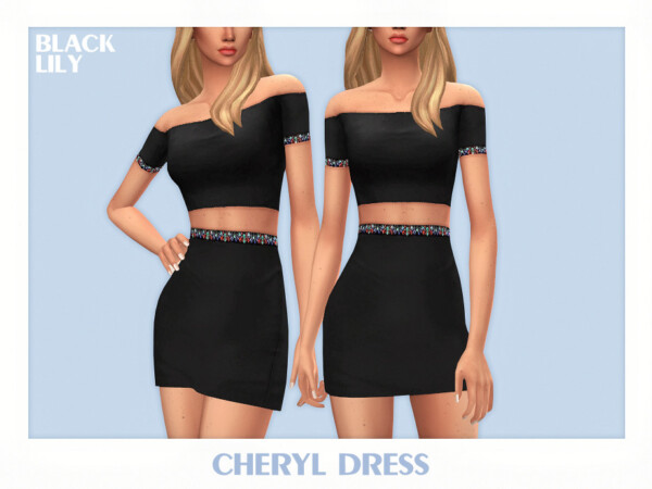 Cheryl Dress by Black Lily from TSR