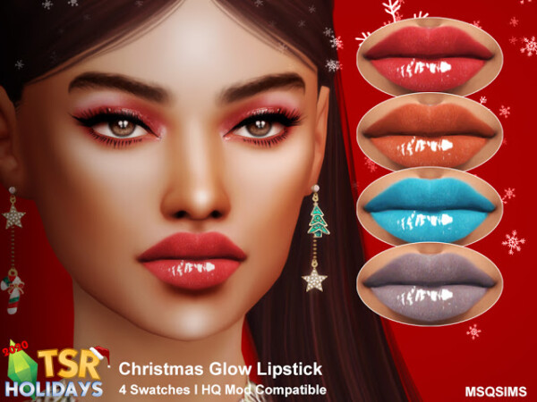 Christmas Glow Lipstick from MSQ Sims