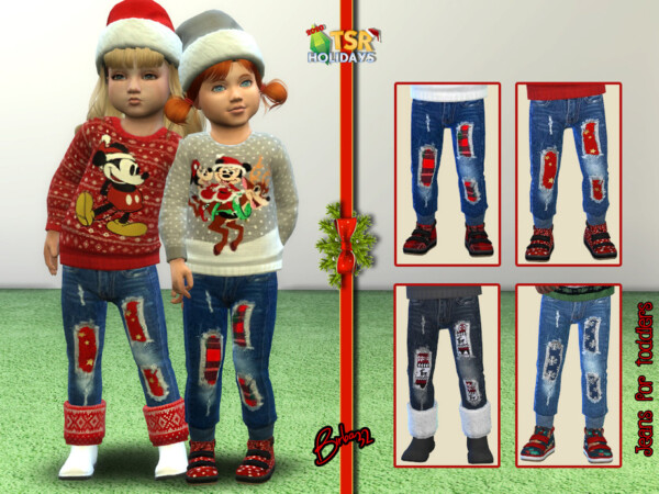 Christmas pants for toddler by Birba32 from TSR