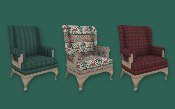 Cozy Christmas Chair from Simplistic
