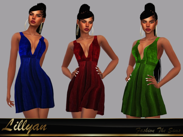 Dress Raquel by LYLLYAN from TSR