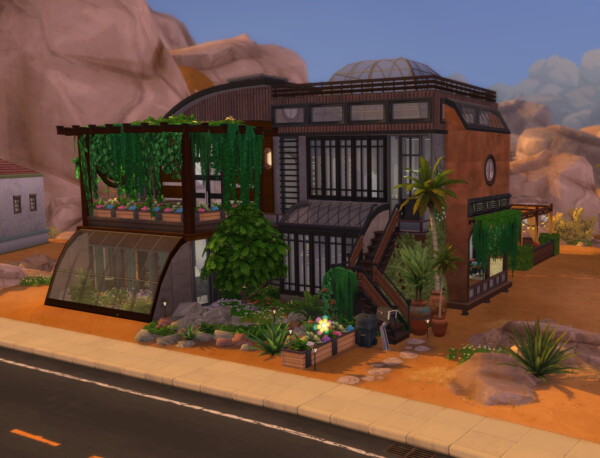 Eco House by  MegaEmilicorne from Luniversims