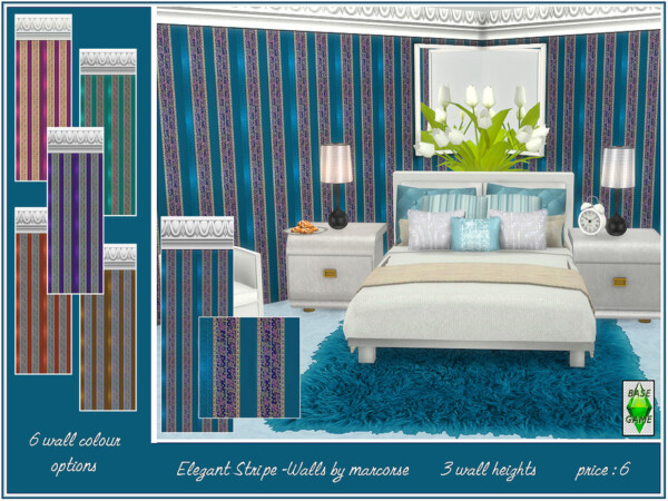 Elegant Stripe Walls by marcorse from TSR