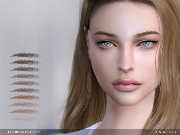 Eyebrows 19 Sophia by ANGISSI from TSR