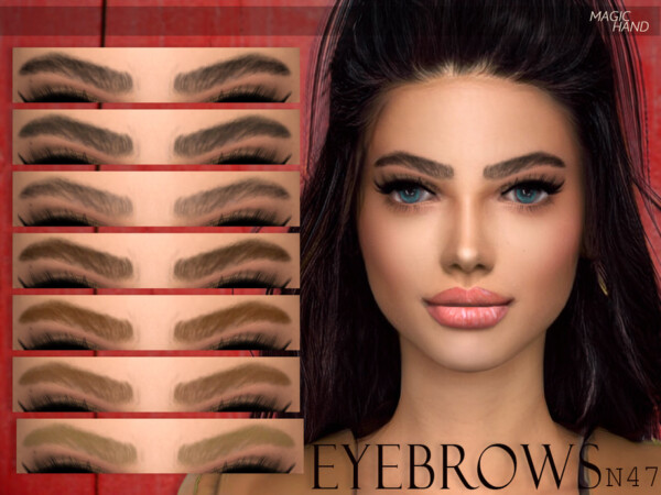 Eyebrows N47 by MagicHand from TSR