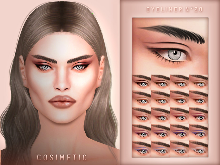 Симс 4 ресницы. SIMS 4 Eyeliner. Подводка симс 4. Симс 4 цветные подводки для глаз. TSR SIMS 4 подводка.