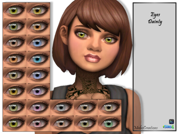 Eyes Dainty by MahoCreations from TSR