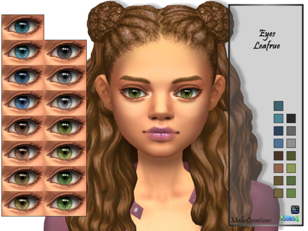 Eyes Leafrue by MahoCreations from TSR