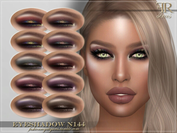 Eyeshadow N144 by FashionRoyaltySims from TSR