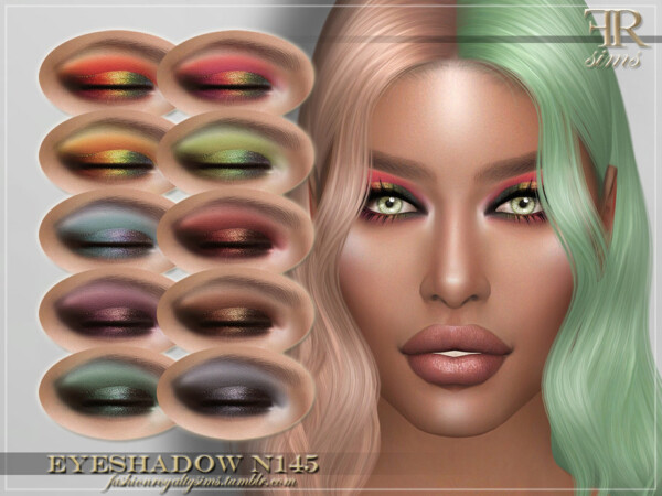 Eyeshadow N145 by FashionRoyaltySims from TSR