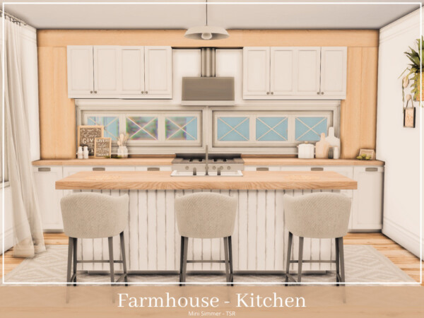 Farmhouse Kitchen by Mini Simmer from TSR