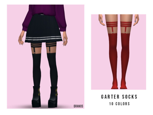 Garter Socks by OranosTR from TSR