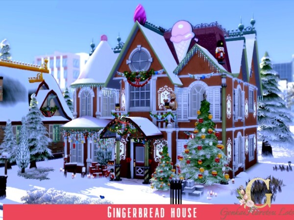 Gingerbread house by  GenkaiHaretsu from TSR