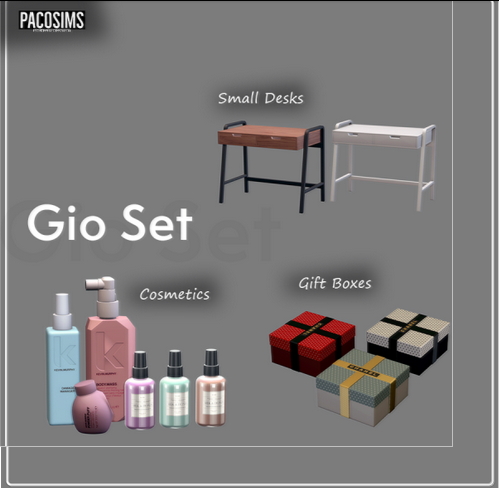 Gio Set from Paco Sims