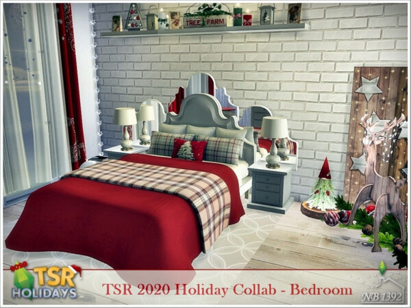 Holiday Wonderland  Bedroom by nobody1392 from TSR