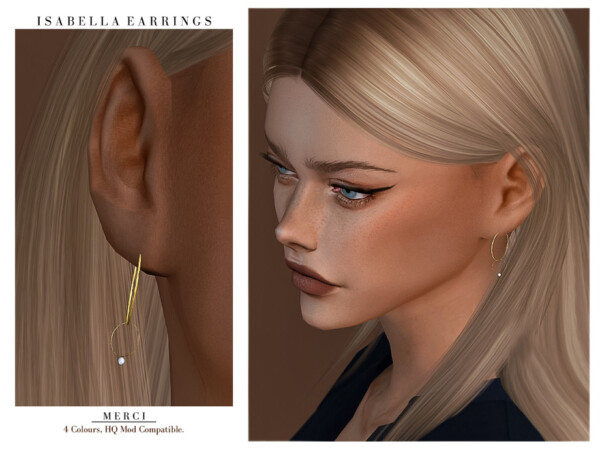 Isabella Earrings by Merci from TSR