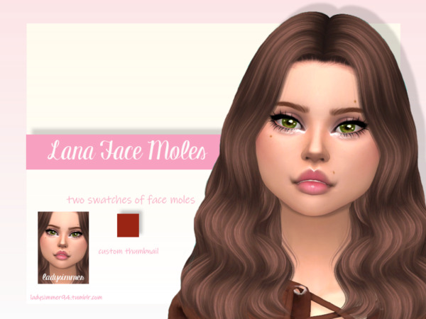 Lana Face Moles by LadySimmer94 from TSR
