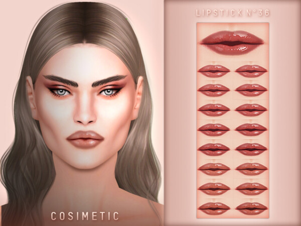 Lipstick N36 by cosimetic from TSR