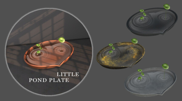 Little Pond Plate from Leo 4 Sims