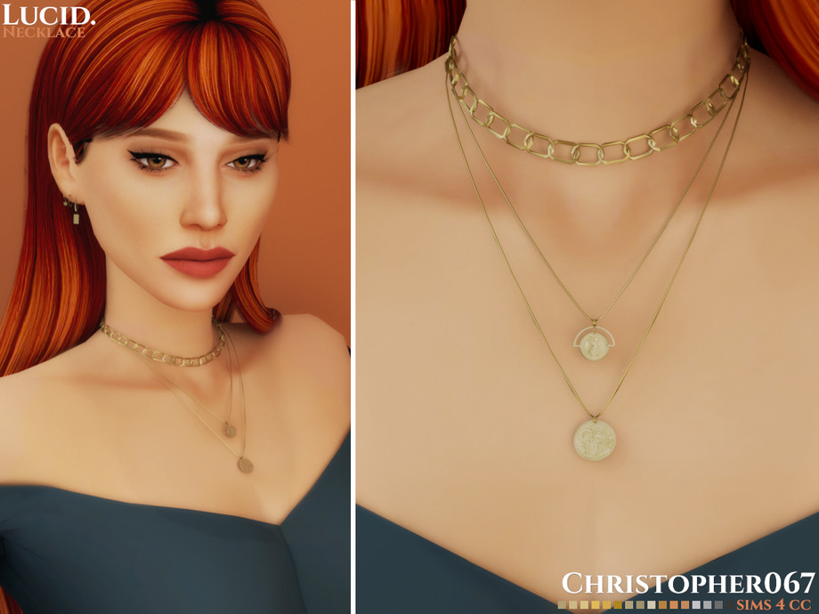 Sims 4 Layered Necklace