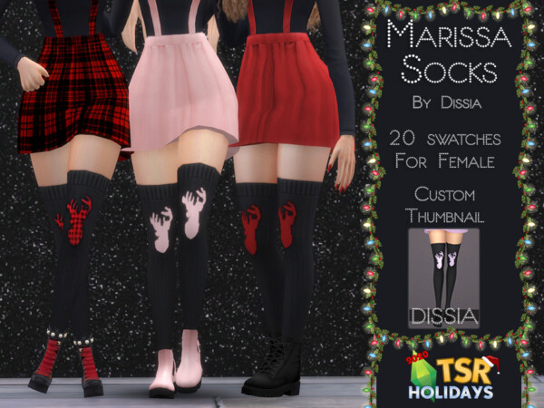 Marissa Socks by Dissia from TSR