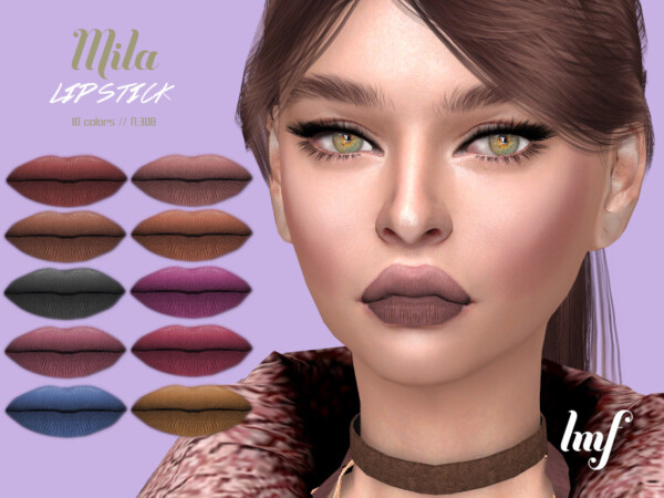 Mila Lipstick N.308  by IzzieMcFire from TSR
