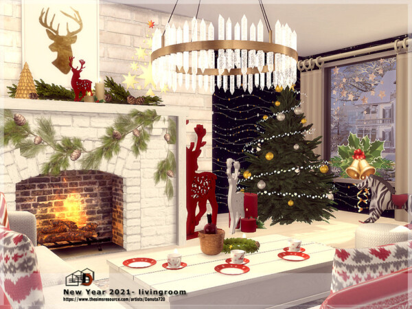 New Year 2021  Livingroom by Danuta720 from TSR